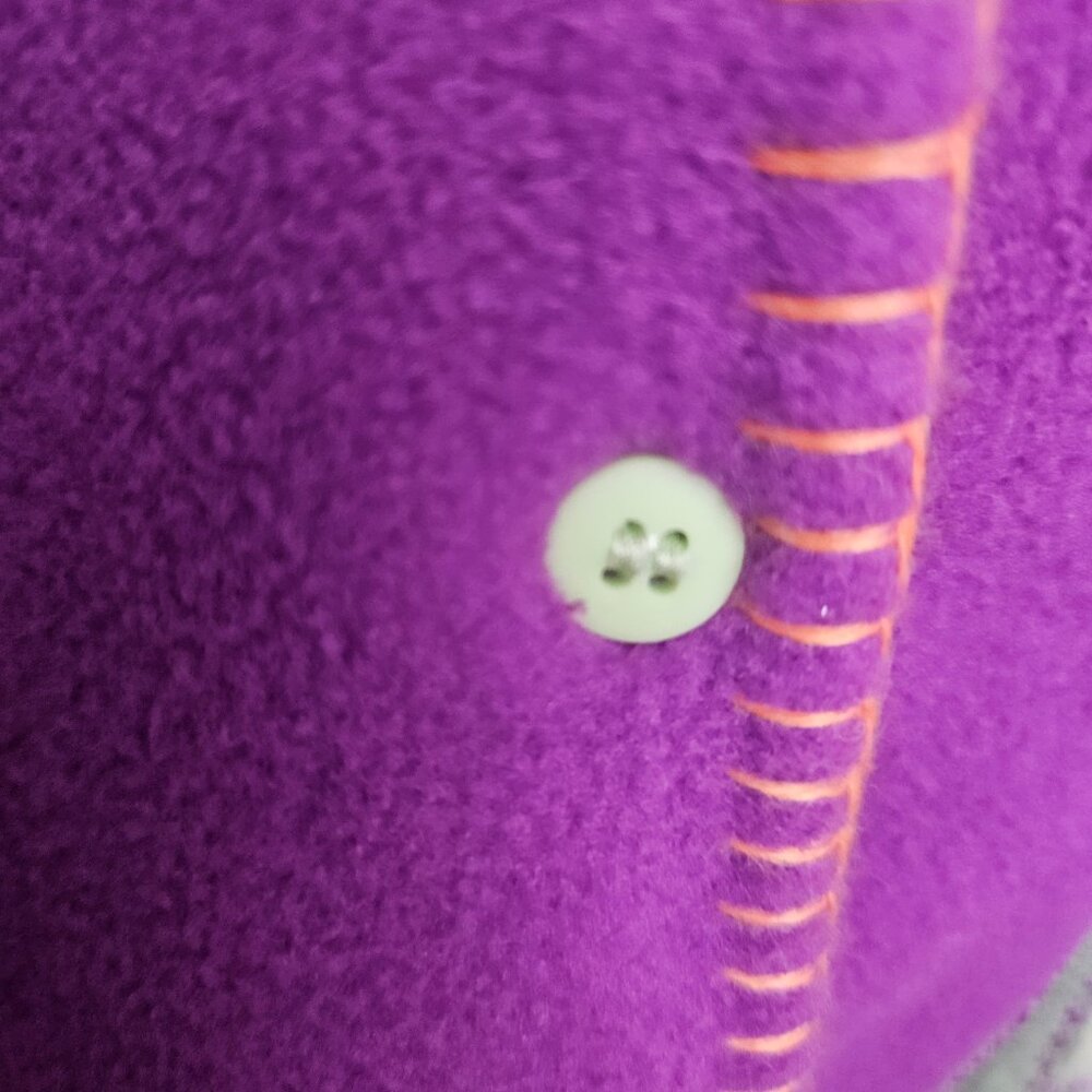 NWT Bright Future Baby Peas in a Pod Fleece Cardigan & Bootie Set Size 6-9 Month - Picture 8 of 12